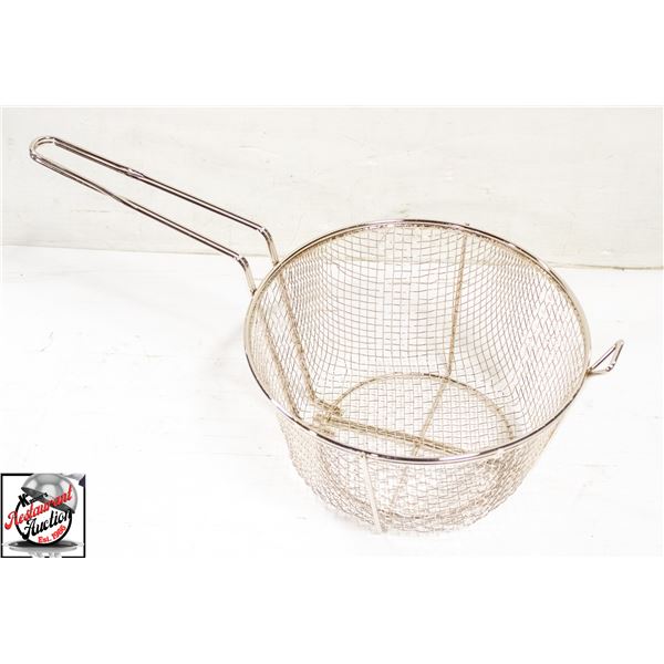 NEW 9.5 QT ROUND DEEP FRYER BASKET