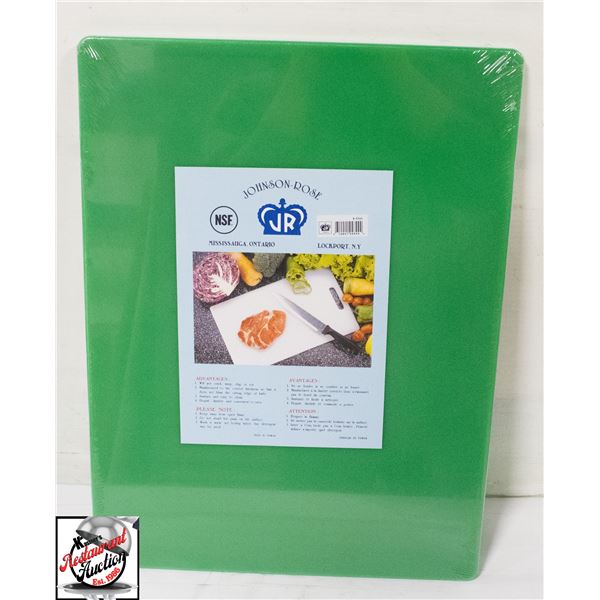 NEW JOHNSON ROSE 15" X 20" X 1/4" GREEN CUTTING
