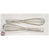Image 1 : 2 NEW JOHNSON ROSE 14" PIANO WIRE WHISKS