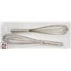 Image 1 : 2 NEW JOHNSON ROSE 16" PIANO WIRE WHISKS