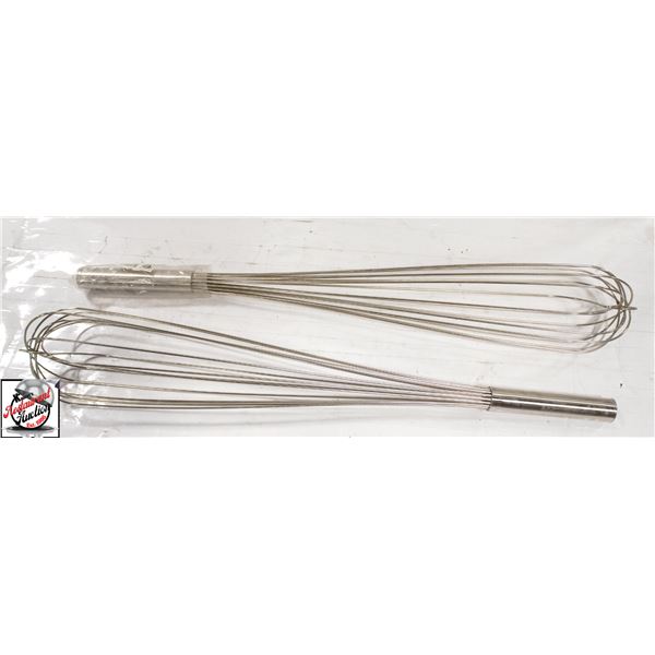 2 NEW JOHNSON ROSE 24" FRENCH WHIPS