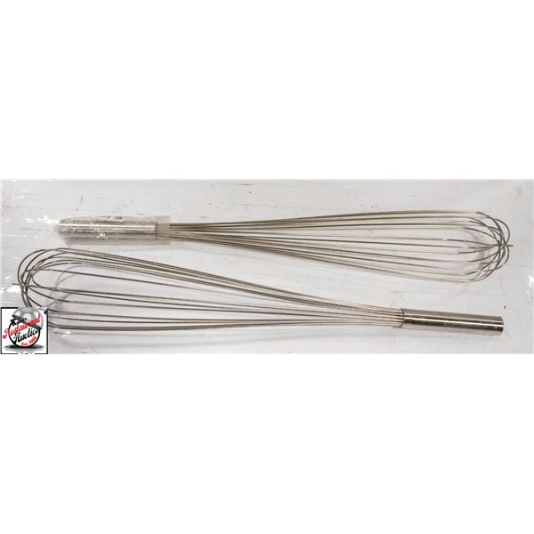 2 NEW JOHNSON ROSE 24" FRENCH WHIPS