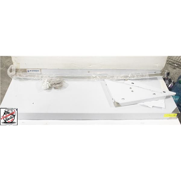 NEW REDHOFF 35.5" S/S WALL SHELF