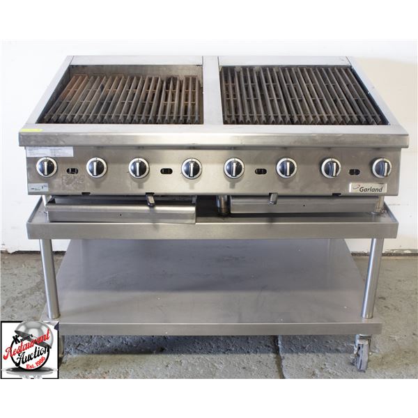 GARLAND 48' 8 BURNER CHARBROILER ON EQUIPMENT