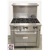 Image 1 : 2019 US RANGE 6 BURNER RANGE W/ OVEN