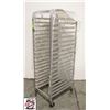 Image 2 : 20.5" X 15" X 69" ALUMINUM BAKERS RACK W/ COVER