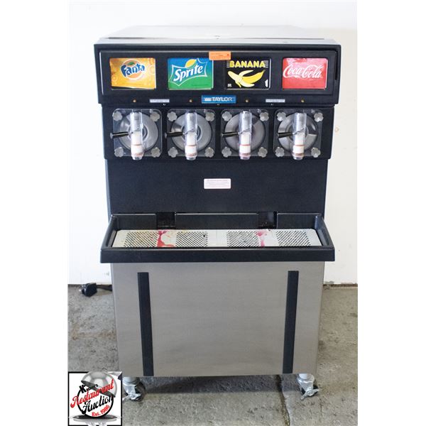 BAILIFF SEIZURE: TAYLOR 4 BARREL SLUSH MACHINE