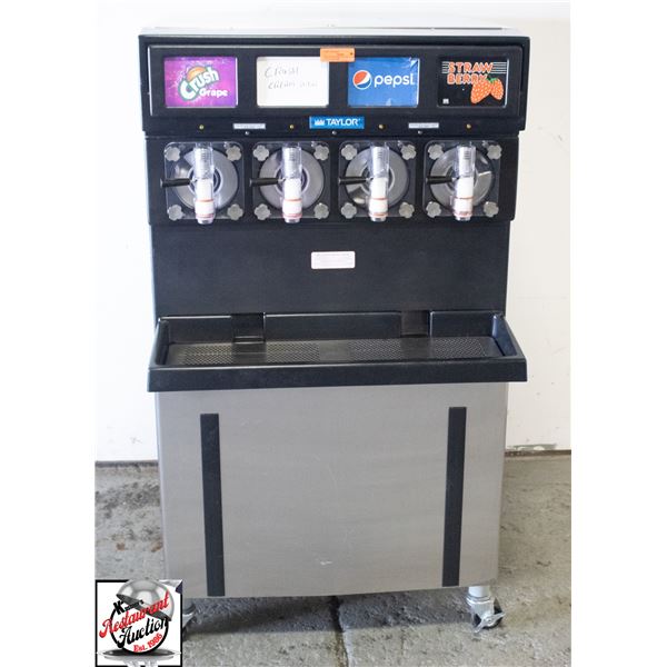 BAILIFF SEIZURE: TAYLOR 4 BARREL SLUSH MACHINE