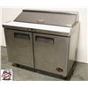 Image 3 : 48" REFRIGERATED PREP TABLE W/ 12 1/6TH S/S