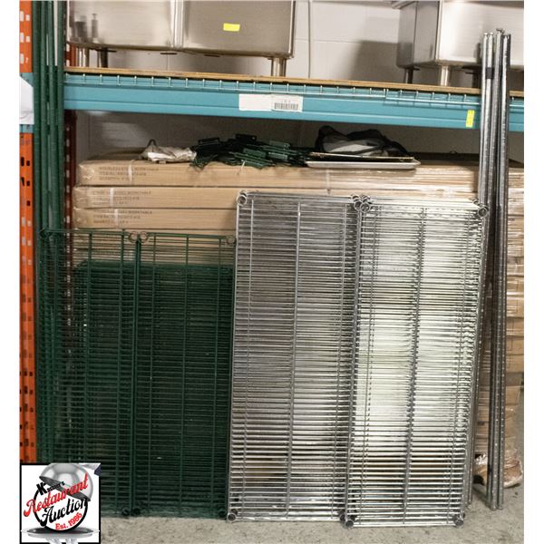 BAILIFF SEIZURE: ASSORTED METRO RACKING PIECES