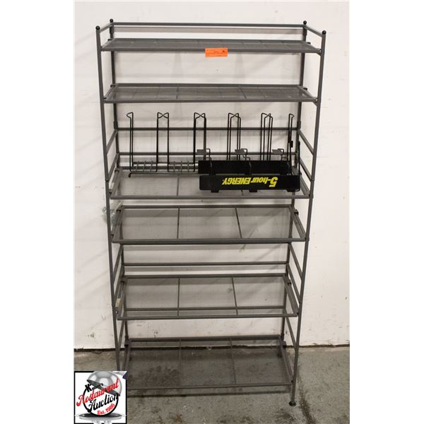 BAILIFF SEIZURE: 6 TIER DISPLAY RACK