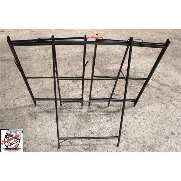 BAILIFF SEIZURE: 3 24" X 42" METAL SANDWICH BOARDS