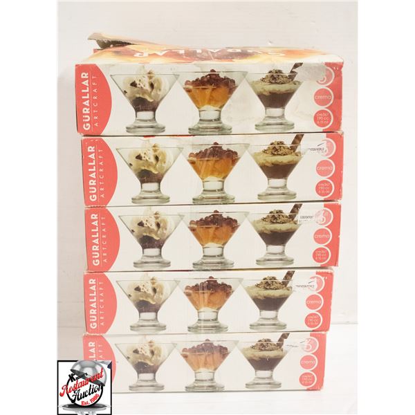 LOT OF 30PCS 6.5OZ FRUIT / SUNDAE DESERT CUPS