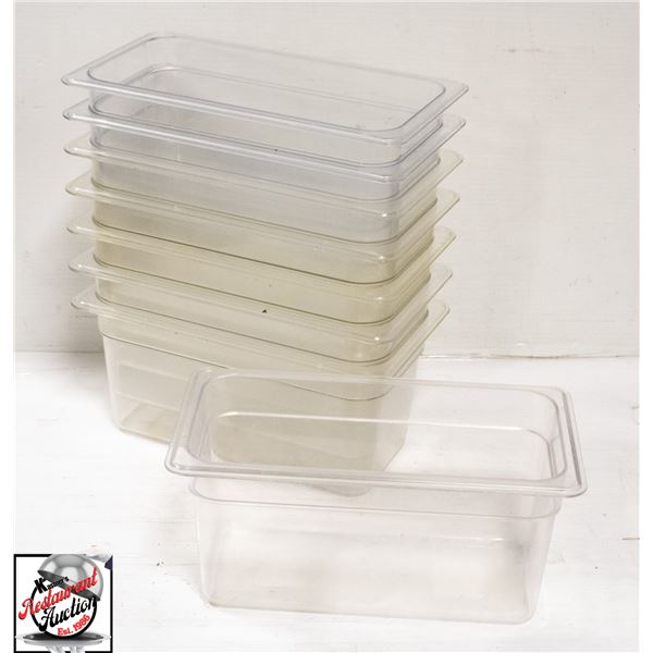 8 - 1/3 POLYCARB INSERTS 6" DEEP