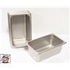 Image 1 : 5 - 1/4 STAINLESS STEEL INSERTS 4" DEEP