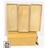 Image 1 : 9 NEW 12" X 5" X 0.75" WOOD SERVING BOARDS