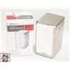 Image 1 : 2 NEW BROWNE STAINLESS STEEL NAPKIN DISPENSERS