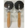 Image 1 : TWO NEW 4" COMMERCIAL PIZZA CUTTERS - JR7400