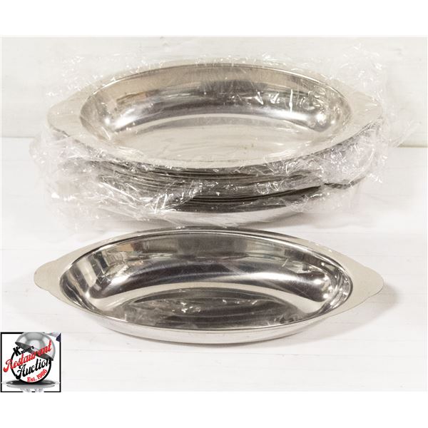 14 NEW JOHNSON ROSE S/S AU GRATIN DISHES