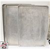 Image 1 : 6 FULL SIZE ALUMINUM BUN PANS