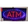 Image 1 : BAILIFF SEIZURE: LIGHT UP " ATM " SIGN