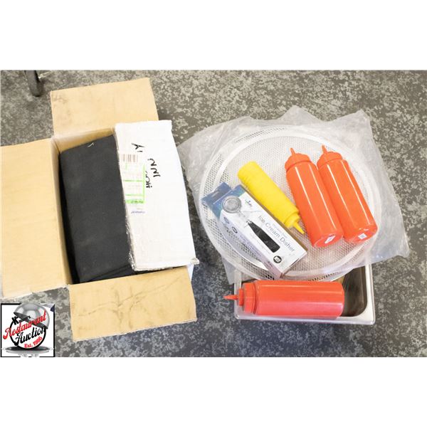 NEW ASSORTED RESTAURANT MISC INCLUDES