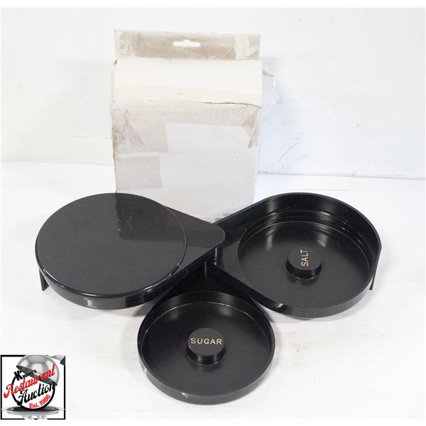 2 NEW 3 TIER COMBO GLASS RIMMER