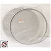 Image 1 : 11 NEW 15" ALUMINUM PIZZA SCREENS