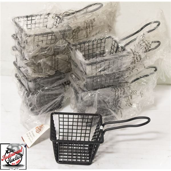 10 NEW JOHNSON ROSE 4" FRY BASKET W/ 4" HANDLE