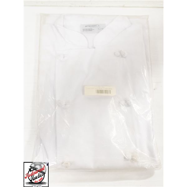 NEW EXTRA-LARGE WHITE CHEFS COAT