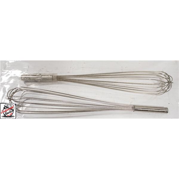 2 NEW JOHNSON ROSE 24" FRENCH WHIPS