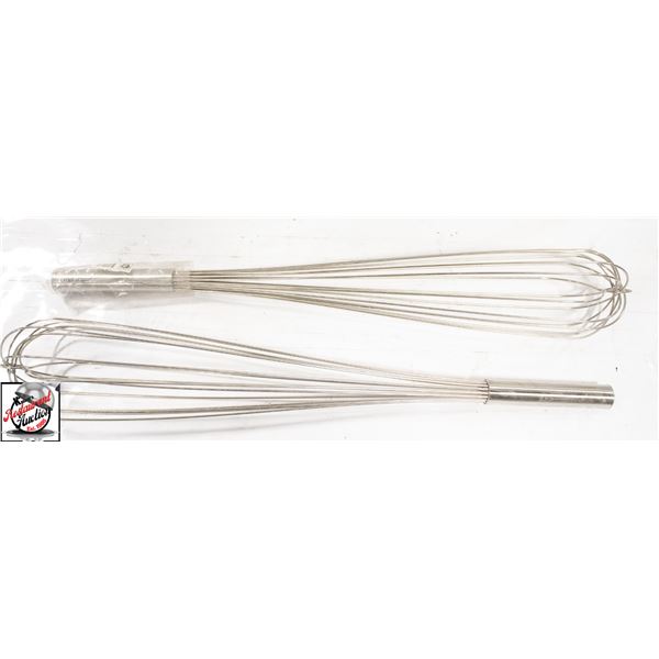 2 NEW JOHNSON ROSE 24" FRENCH WHIPS