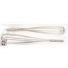 Image 1 : 2 NEW JOHNSON ROSE 24" FRENCH WHIPS
