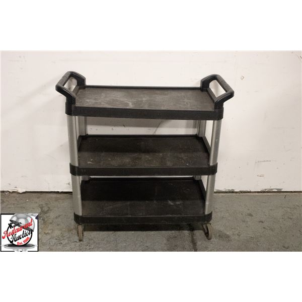 U LINE 3 TIER SERVICE CART