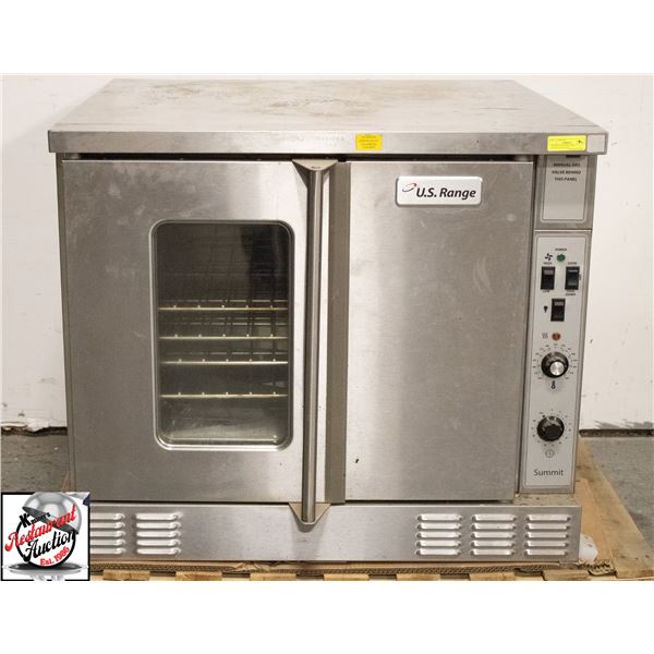 US RANGE NATURAL GAS CONVECTION OVEN