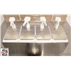 Image 1 : STAINLESS STEEL 4 WELL CONDIMENT STATION