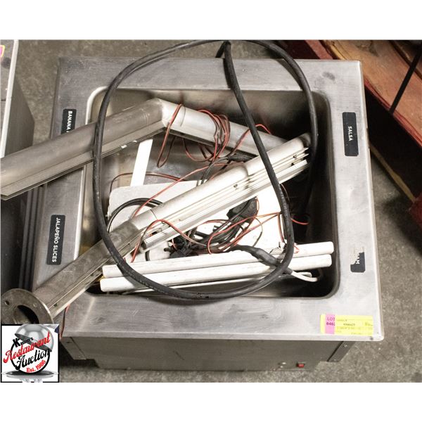 STANDEX DROP IN REFRIGERATED FOOD WELL