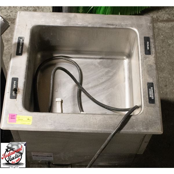 STANDEX DROP IN REFRIGERATED FOOD WELL