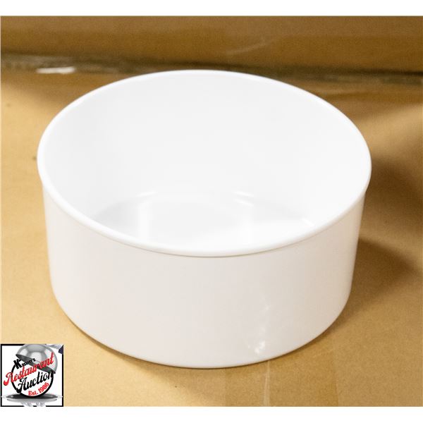 1000 MEDIUM WHITE MELAMINE BOWLS