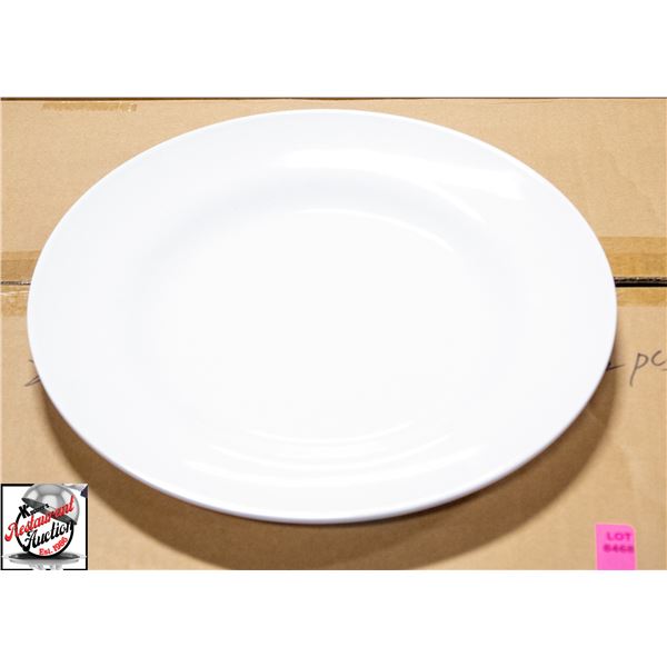 10 2 COLOUR WHITE MELAMINE DISH