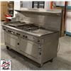 Image 2 : QUEST COMBINATION RANGE W/ GRILL, GRIDDLE, BURNERS
