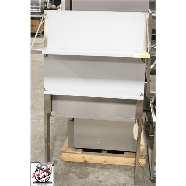 CUSTOM RANGE BACK W/ SHELF