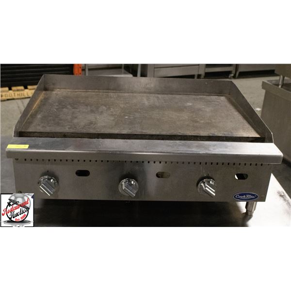 COOK-RITE 36" 3 BURNER GAS GRIDDLE