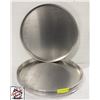 Image 1 : 6 CROWN 17" ALUMINUM PIZZA PANS