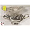Image 1 : 2 STAINLESS STEEL GRAVY BOATS