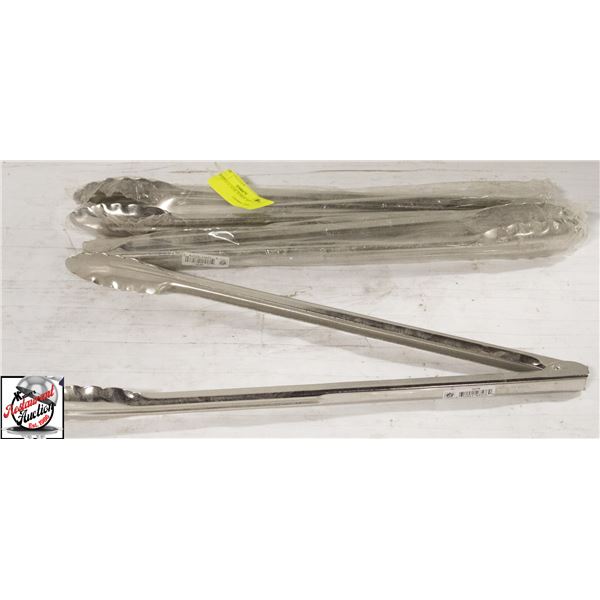 3 JOHNSON ROSE TONGS 16"
