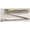 Image 1 : 3 JOHNSON ROSE TONGS 16"