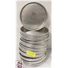 Image 1 : 12 CROWN 8" ALUMINUM PIZZA PANS