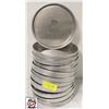 Image 1 : 12 CROWN 8" ALUMINUM PIZZA PANS