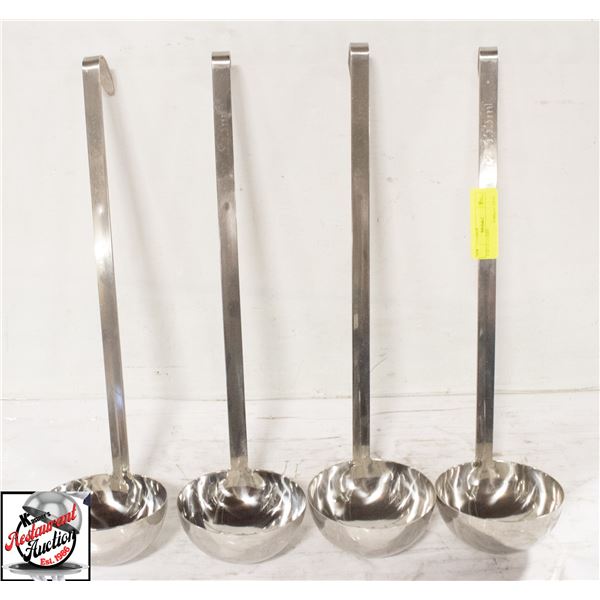 4 12 OZ LADLES